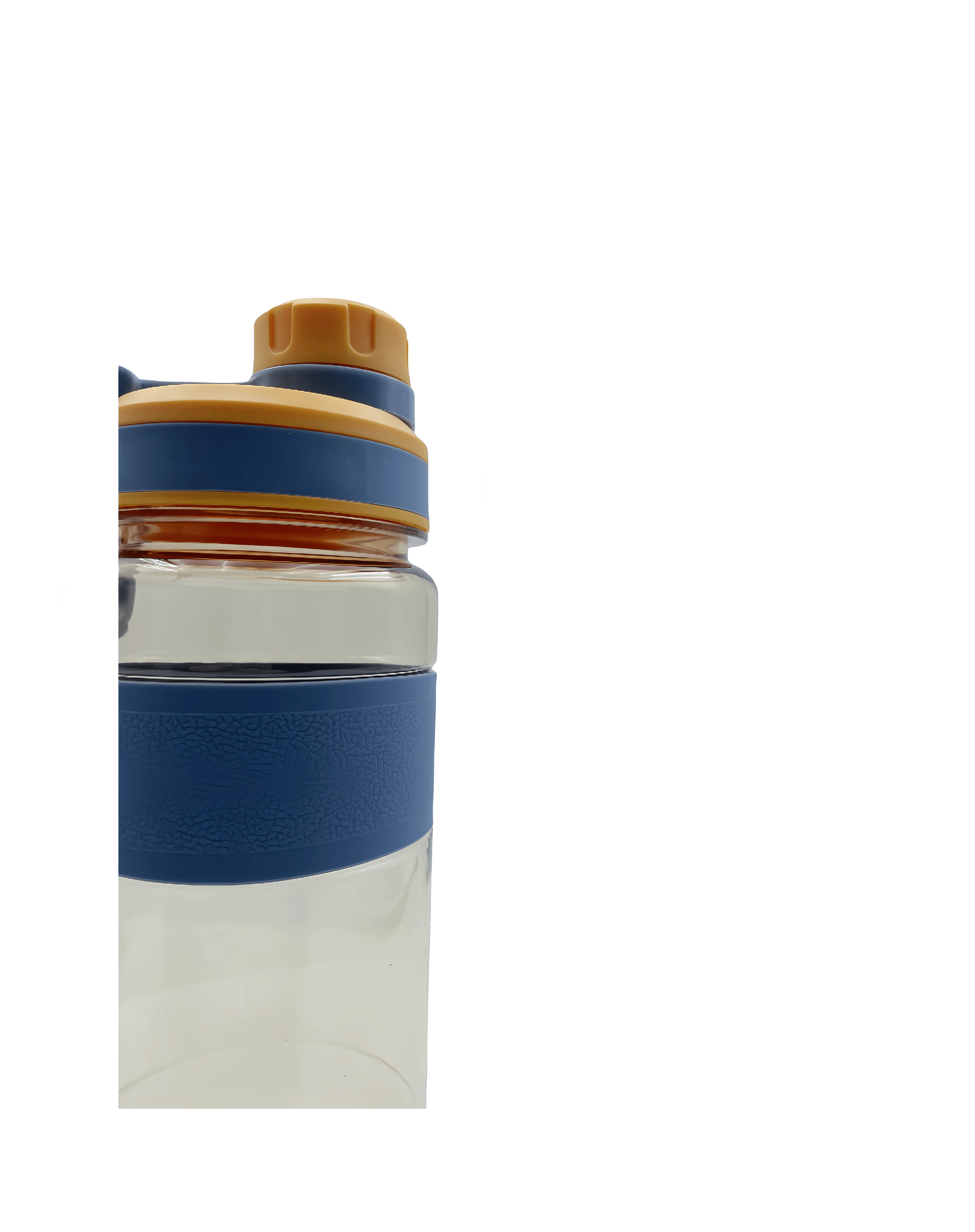 BPA FREE eco-friendly customized logo large capacity plastic sports drinking water bottle with handle hook