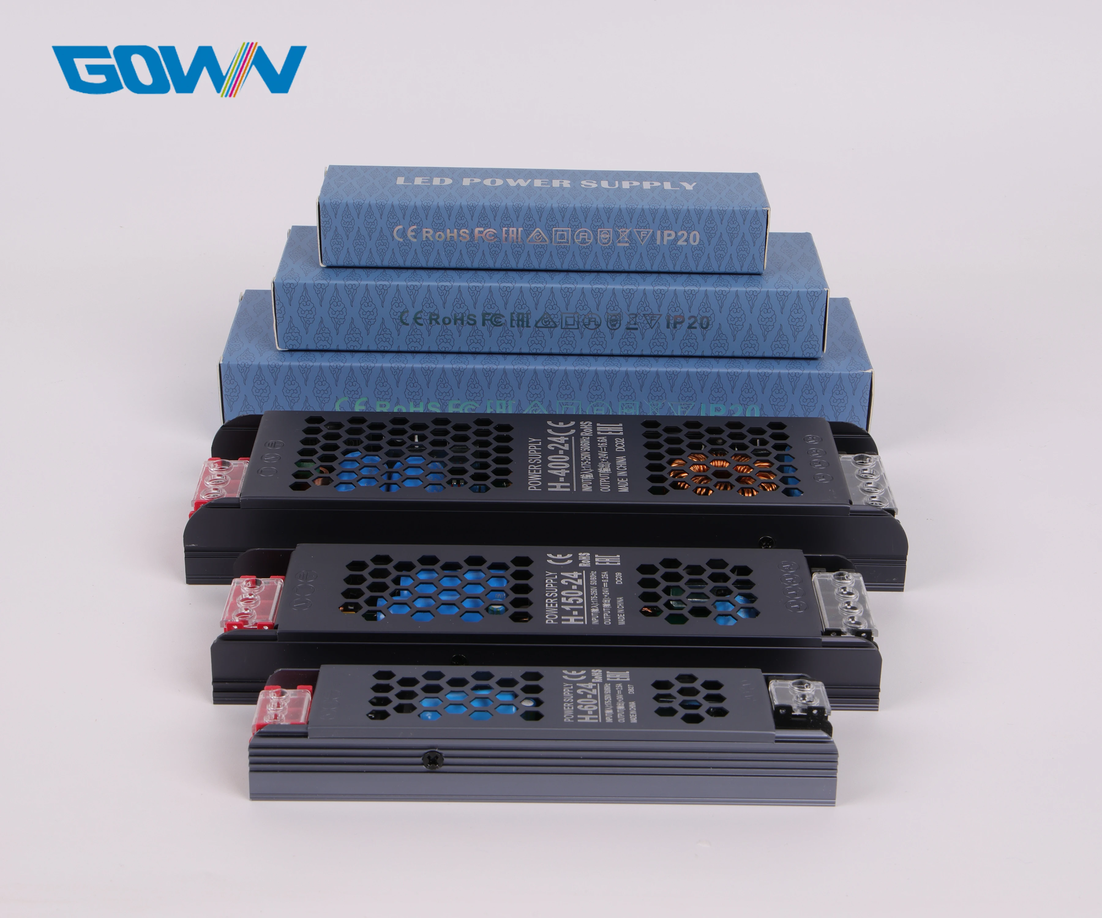 Led strips transformer AC110V 265V DC12V 24V 2.5A 5A 8.3A 12.5A 16.6A 25A 33.3A current led rectangular switching power supply