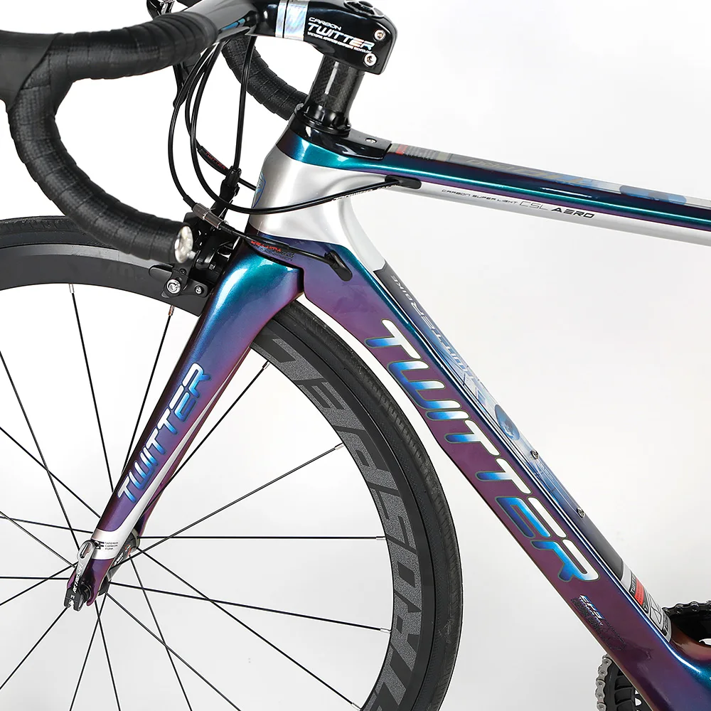 Голографический Суперлегкий гоночный велосипед 8,2 кг, углеродный дорожный велосипед