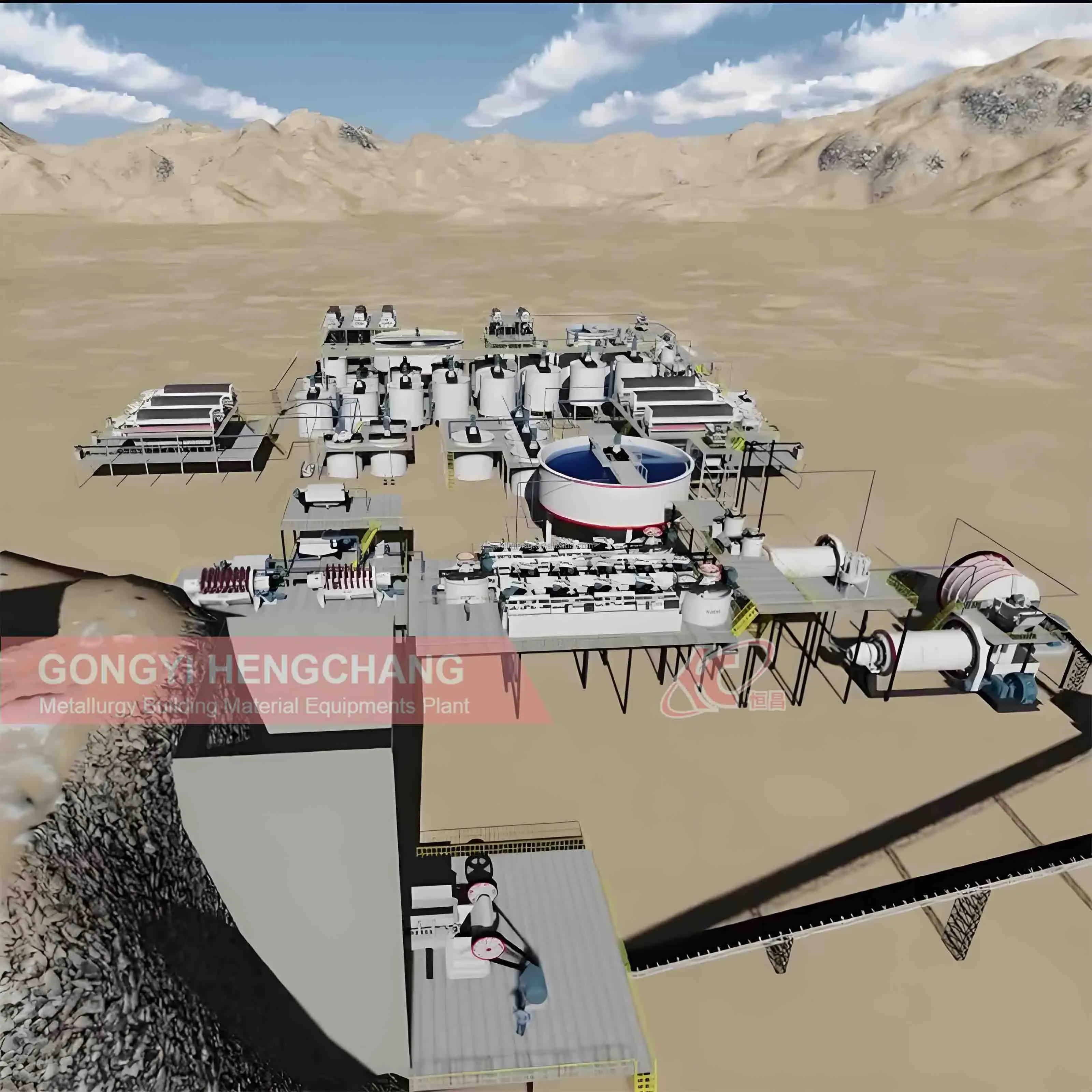 Hot Sale Cil Gold Tailing Mining Process Plant Mobile CIP Plant