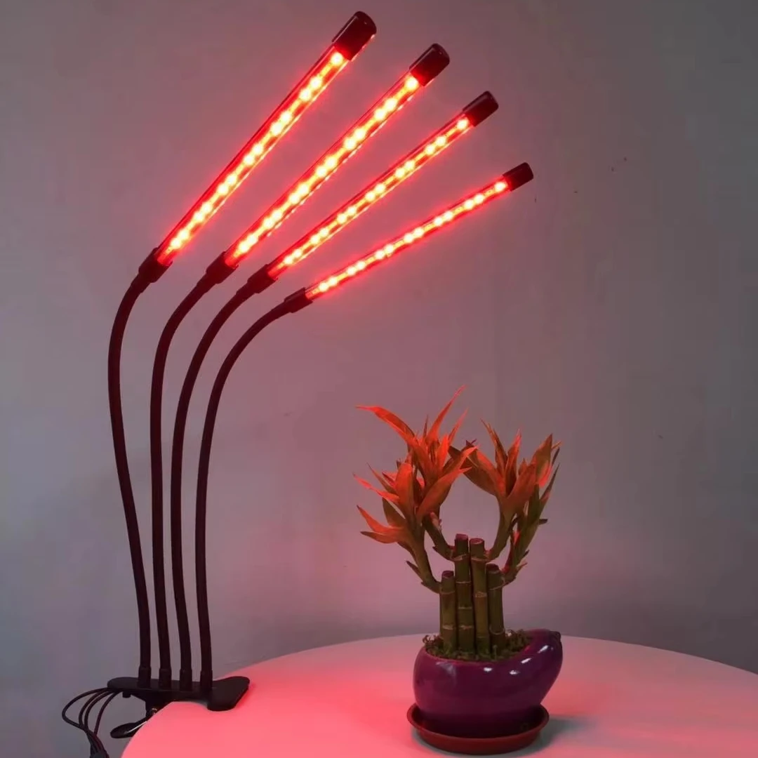 Desktop Clip Phyto Lamps For Plants Flowers Grow Usb Led Grow Light Full Spectrum Multiple Modes Clip-On Plant Lamp