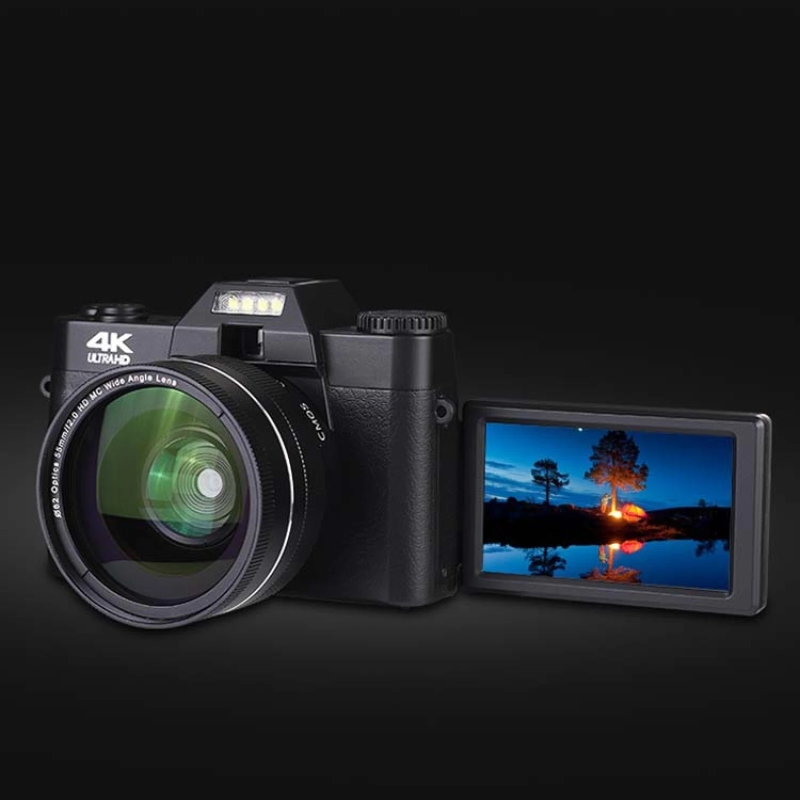 48 миллионов пикселей 4K 3 0 дюймовый дисплей FHD DV SLR цифровая мини-видеокамера со вспышкой Прямая