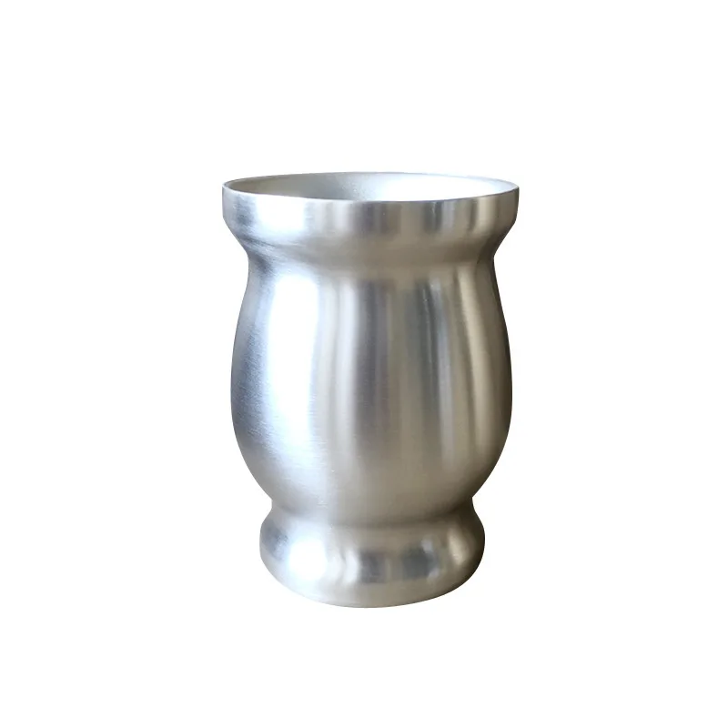 Argentina  Mate Tea Cup Double Wall Insulated Especially For Tea Healthy Drinkware Stainless Steel Coffee Mug