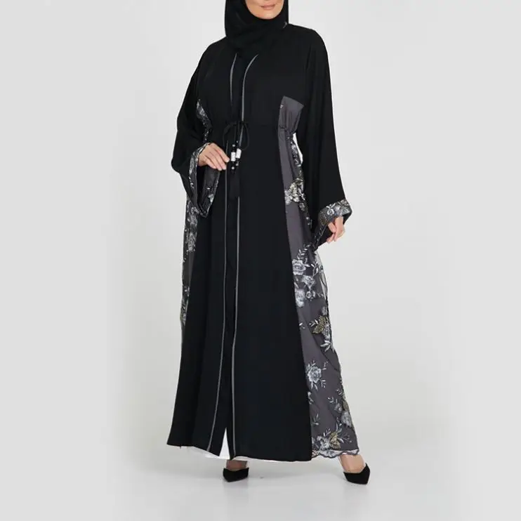 2019 New Arrival Islamic Women Clothing Jilbab Thailand Jubah Novel Uae With Turkish Abaya Wholesale