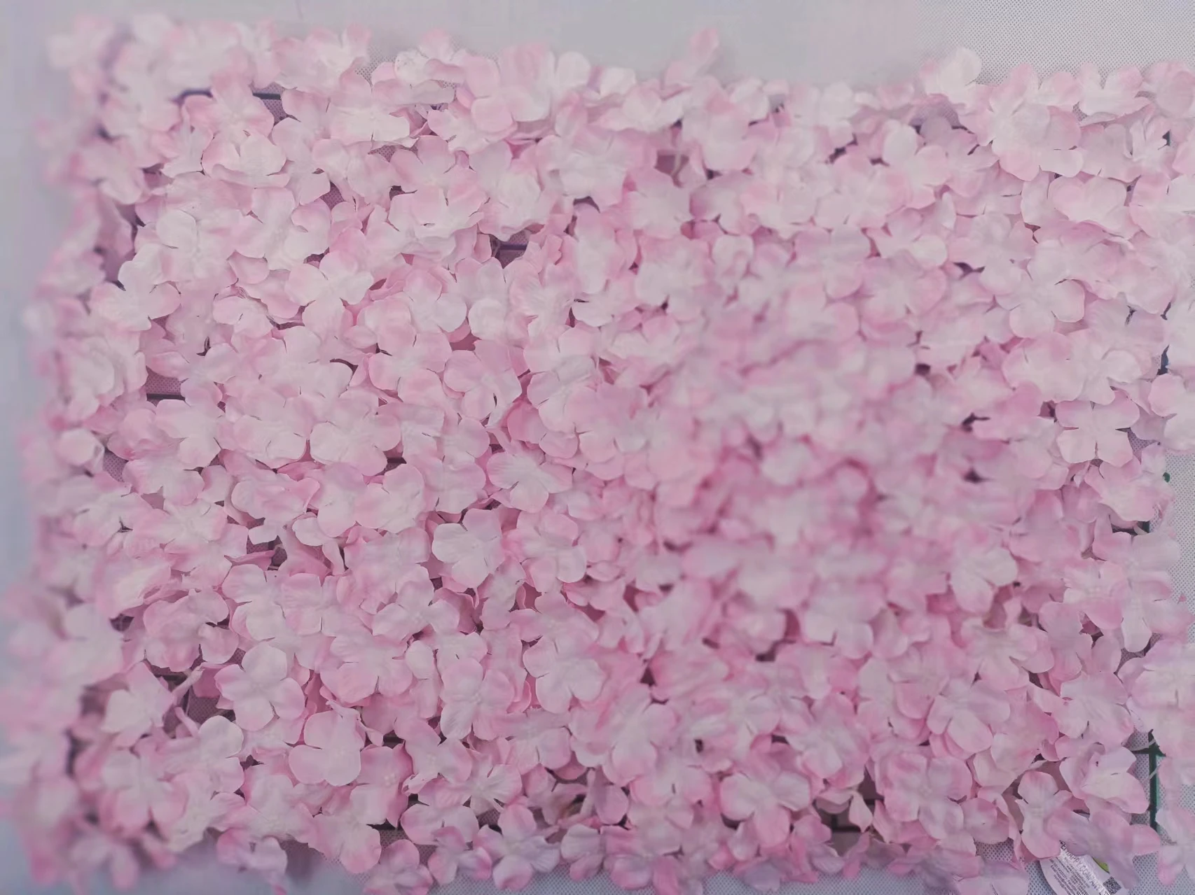 High Quality and Low Price Background Decoration Wedding Decoration Four Petals Cherry Blossom Row Backdrop