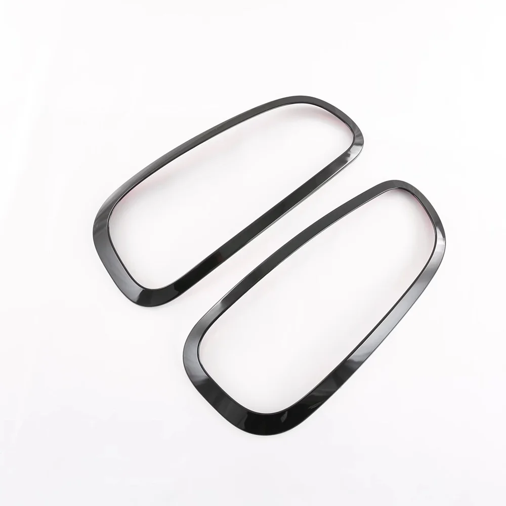 Auto Head Lamp Gloss Black Headlight Cover Front Light Body Kit Upgrade Accessories For MINI F54 Clubman Cooper 2022