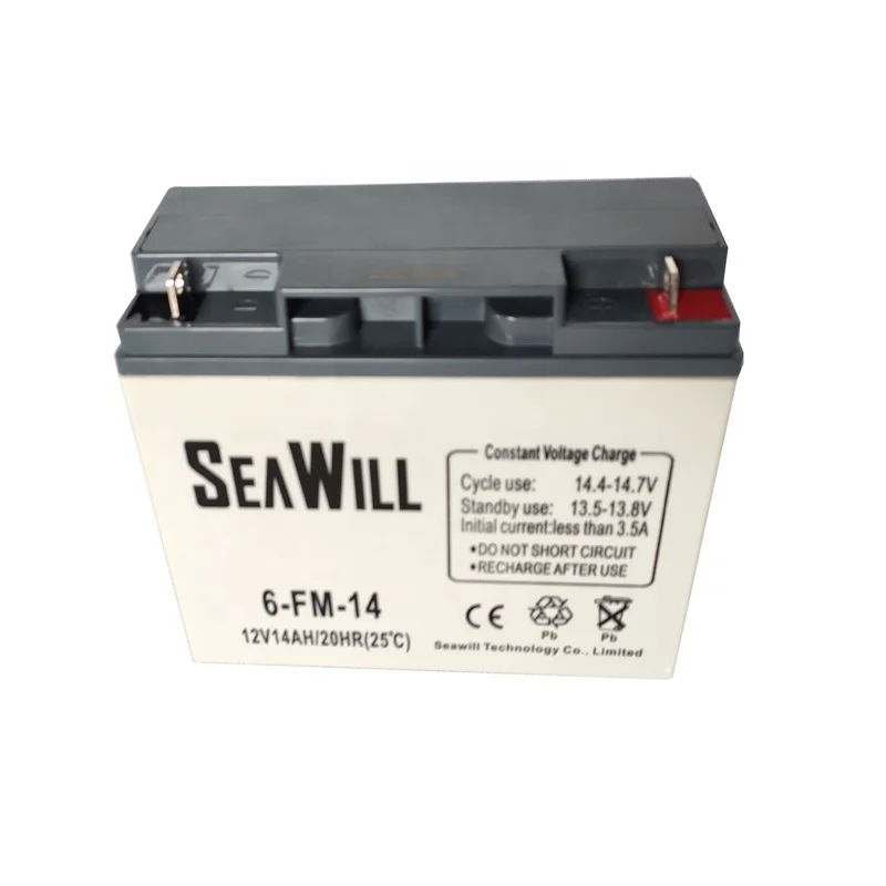 12v 14Ah  AGM rechargeable VRLA lead acid battery