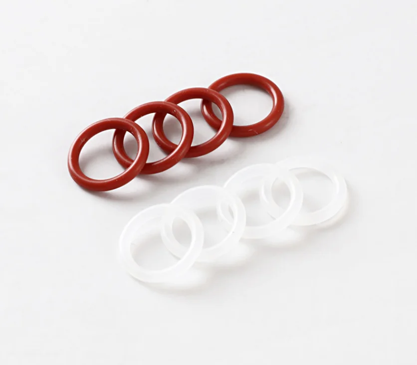 China Factory Rubber Oring Seal NBR FKM FPM EPDM PTFE PU Silicon Flat Rubber O-Ring Seals Nitrile Silicone Rubber O Ring Seals