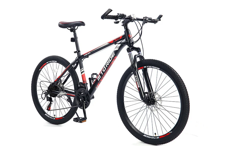hot sell mountain bike 26 inch  steel mountain bicycle with double disc brake ready in stock for ship