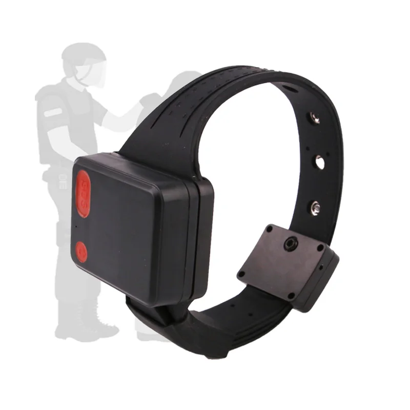 GPS Wrist Tracker MT-60X with SOS Emergency Calling and Metal Strong Bracelet Prisoner Tracker