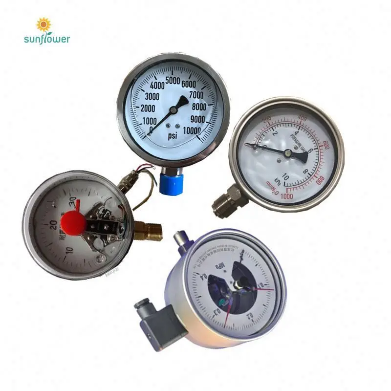 Pressure meter gauge 8bar pressure gauges from 0 to 10 bars wise p731