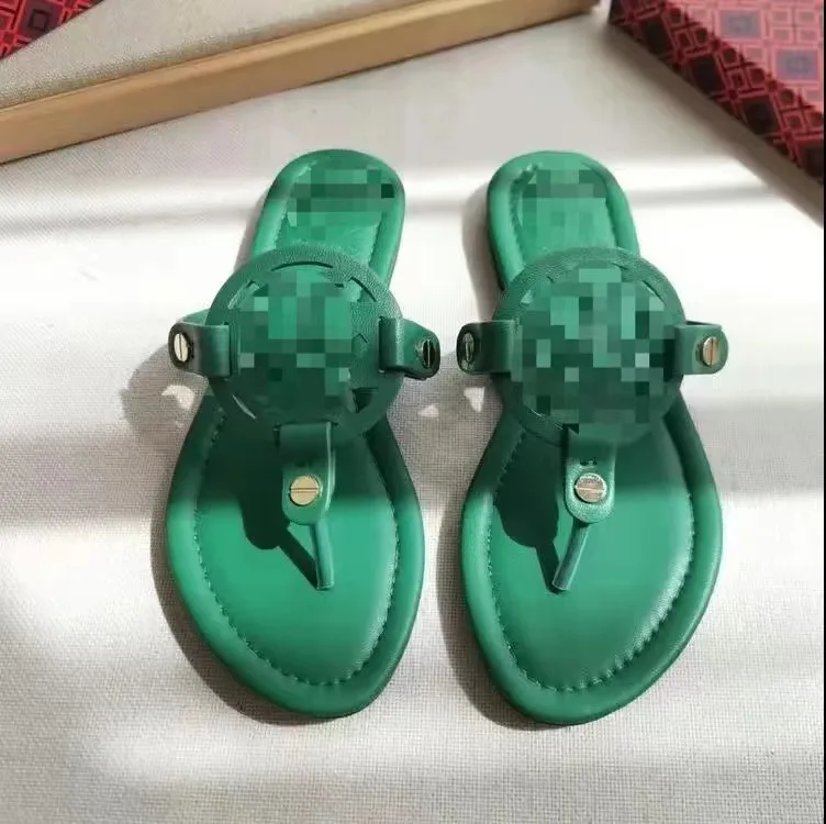 TB Sandals 2023 Outdoor PU Wholesale luxury TB sandals fashion beach sandals for woman_1