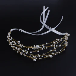 Wholesale Bridal Hair Accessories Boho Head Chains Gold Jewelries Women Head Band