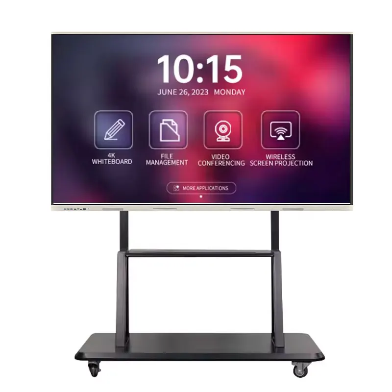 55 Inch Educational Equipment Teaching All-in-one Machine Conference Smart Whiteboard Multimedia Touchable Machine Video