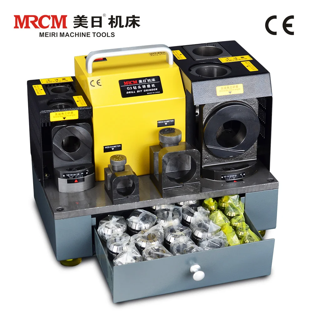 High precision of MR-G3 Drill Bit Grinder Machine 110 or 220V Drilling Sharpener Grinding Tools Grind The Twist Drill
