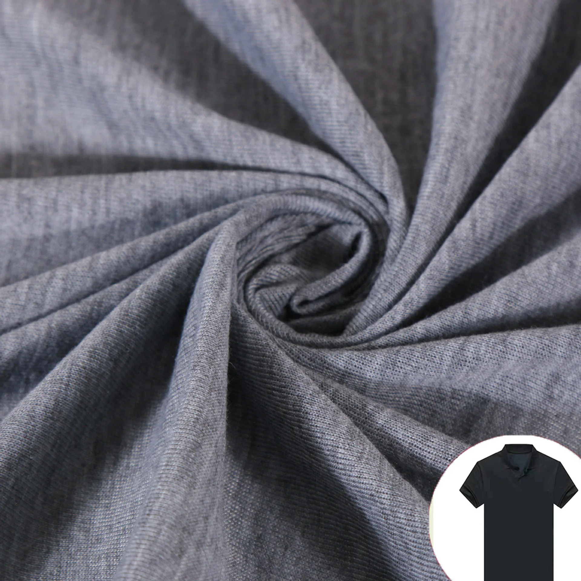 100% Polyester Micro Elastic Knit Jersey Fabric High Quality Twill Design for Sportswear Home Textile Garments Plain Pattern