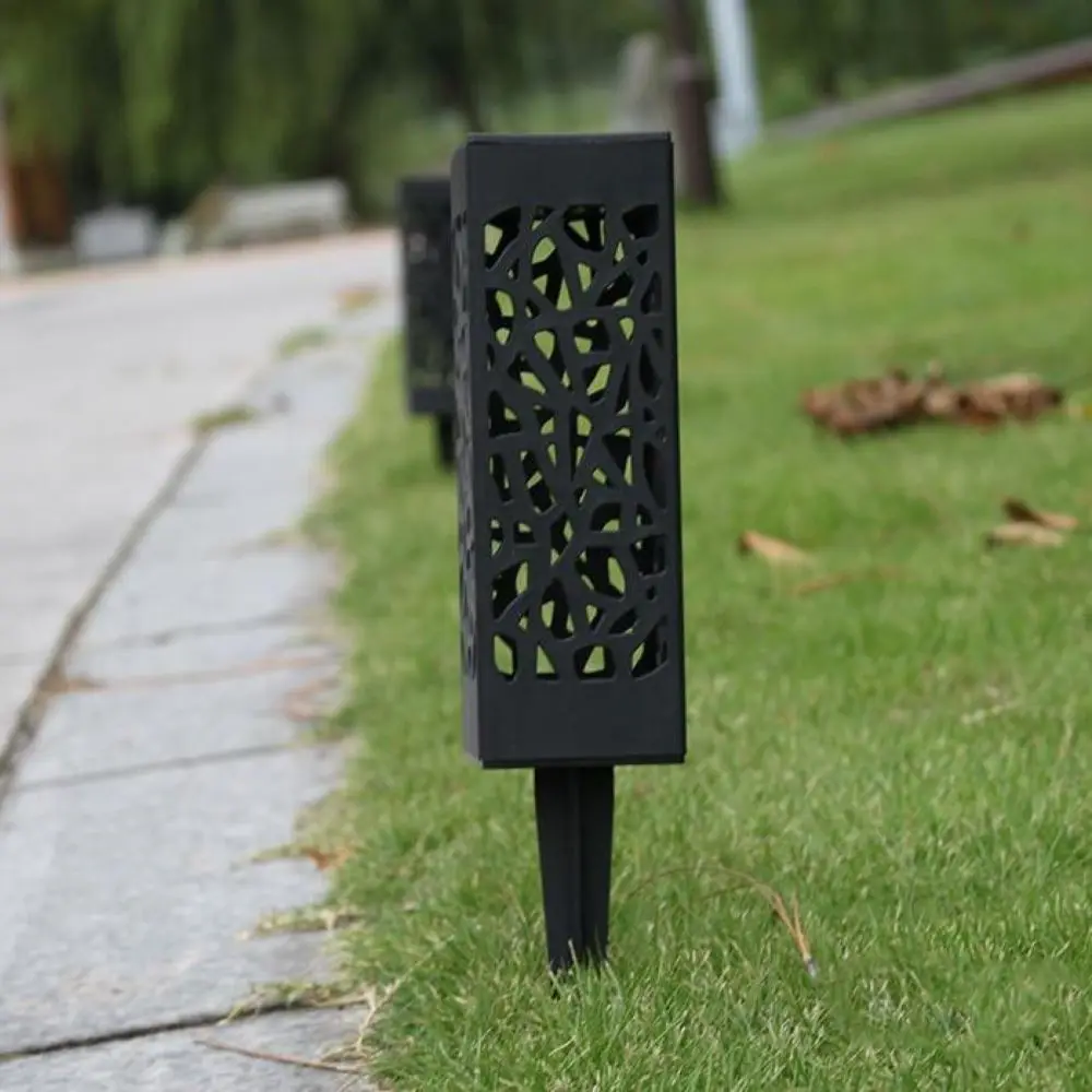 New  Outdoor attractive Decor Landscape Rusty Corten Steel Metal LED Garden Light