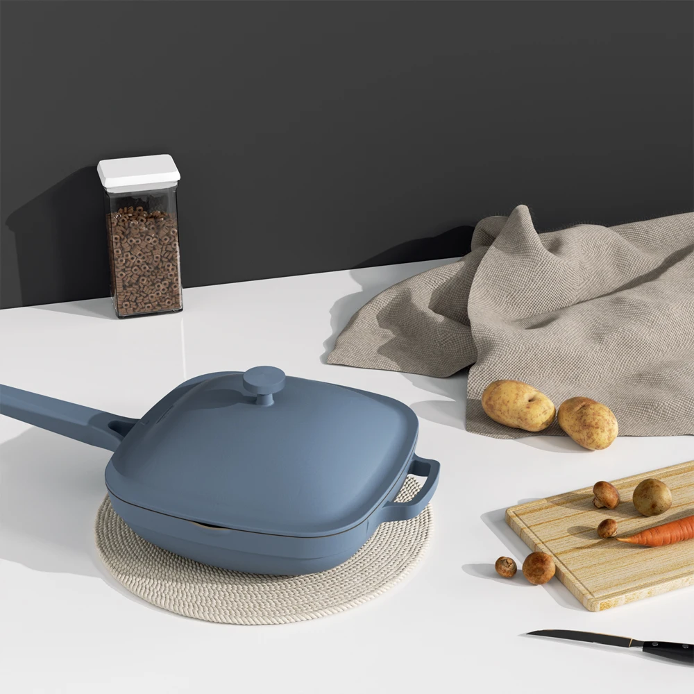 Набор алюминиевых сковородок с антипригарным