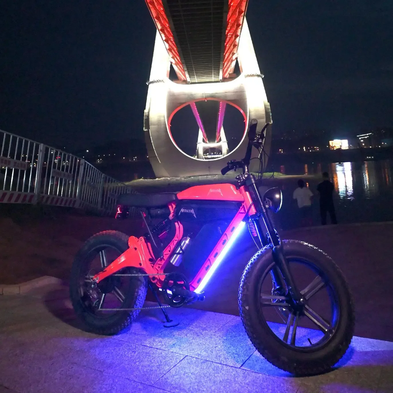 USA Shipping 48V 1000W Electric Mountain Bike Long Range EBike Steel20*4.0 Inch Fat Tire Lithium Battery  Ebike Frame
