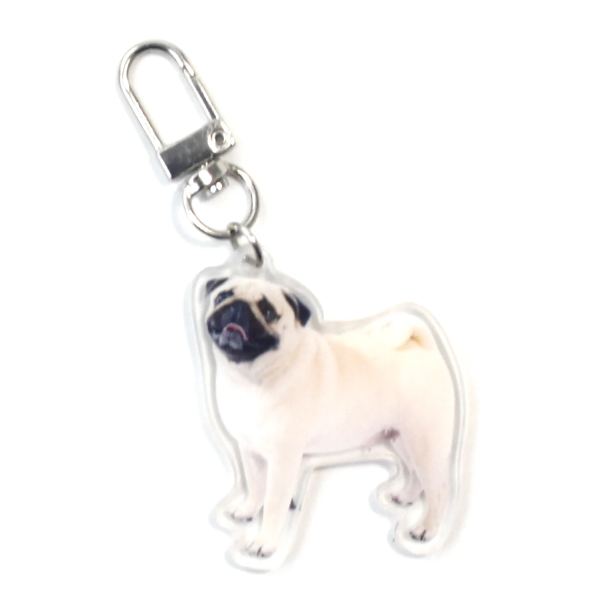 Eco-Friendly Acrylic Charm Anime Plastic Keychain Custom KeyChain Printed Key Chain Charms