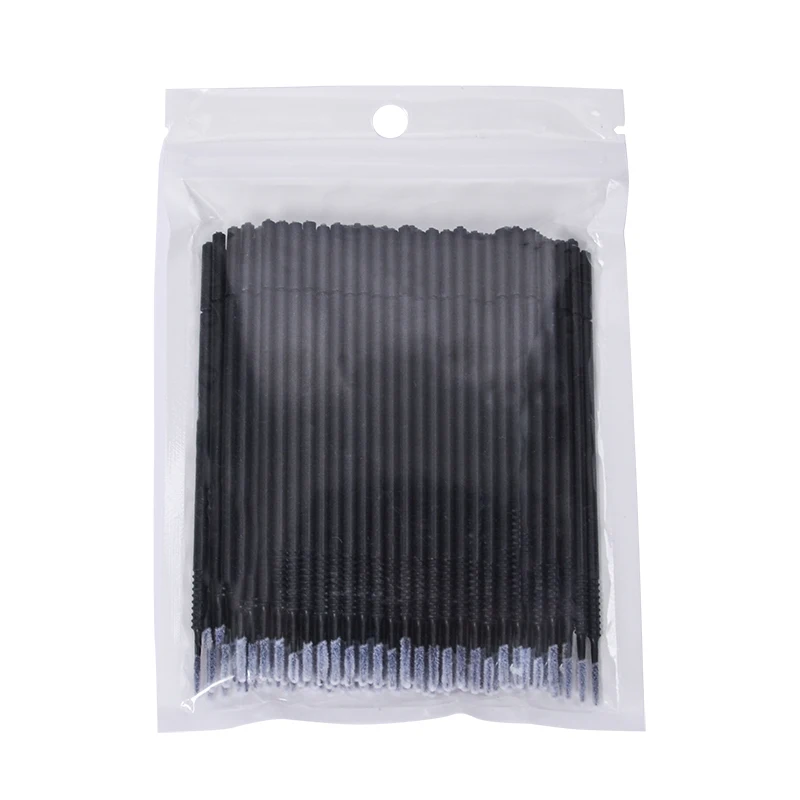 Wholesale Micro Eyelashes Brushes Applicator Sticks Makeup Tools Disposable Eye Lash Glue Cleaning Brushes