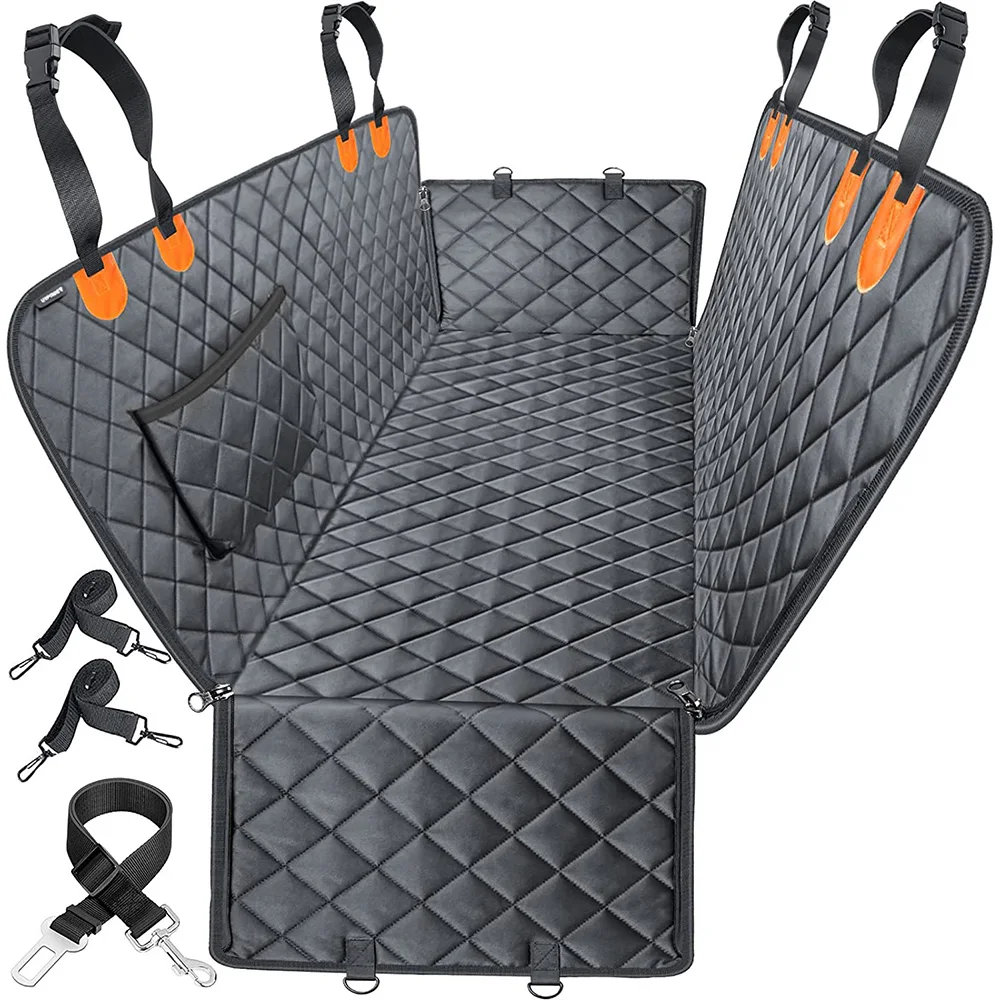 Hot Sale Non slip Durable Soft Hammock Dog Mat Car Dog Seat Cover Dog Car Seat Cover for back seat