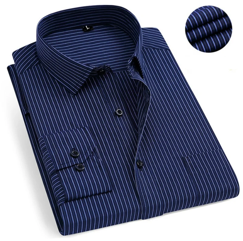 Оптовая продажа на заказ, мужские формальные рубашки из полиэстера или 100% хлопка с длинным рукавом и принтом homme, однотонные повседневные деловые рубашки