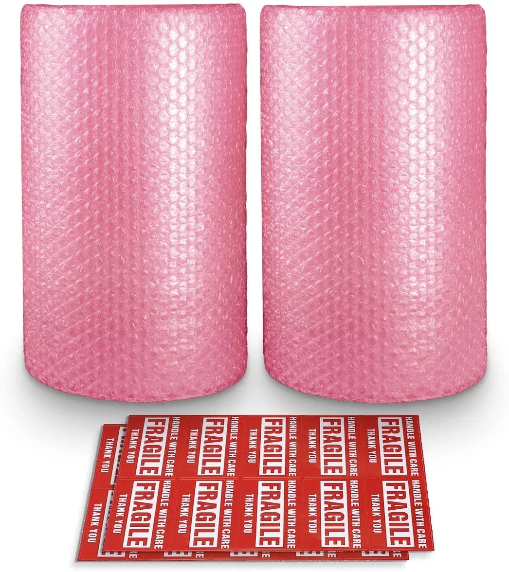anti-static bubble    antistatic  bulbbe  wrap  rolls  anti-static electricity bubble  bags