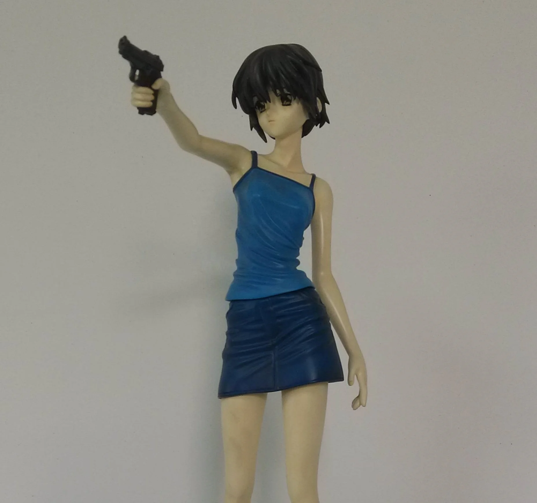 Customized Japanese Anime Character PVC Resin Model for Outdoor Usage