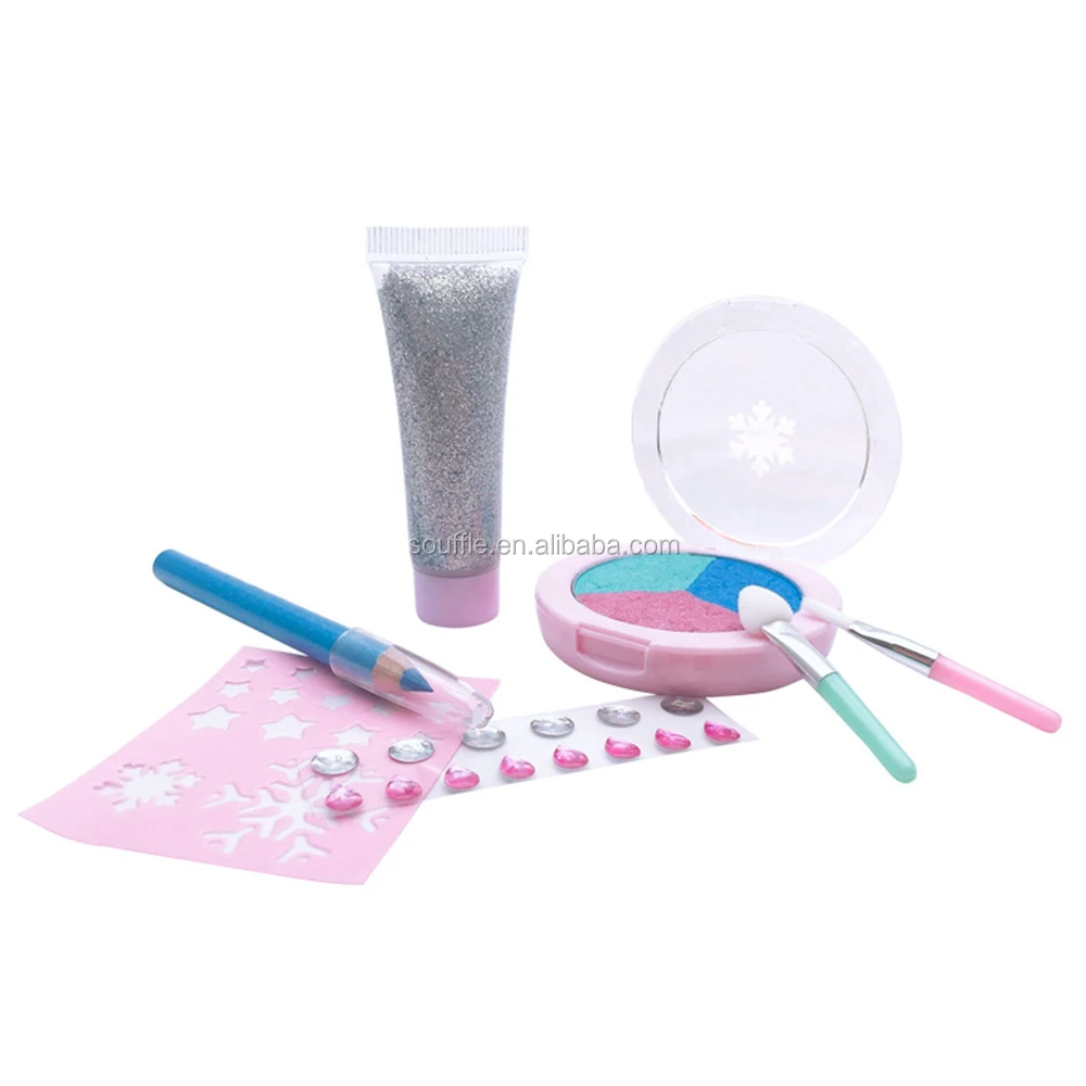 Fashion Cosmetics Set Girls Makeup Toy Colorful Nail Art Pen Kits Big Size For 10 Year Old Girl Toys Doll Kit Dolls