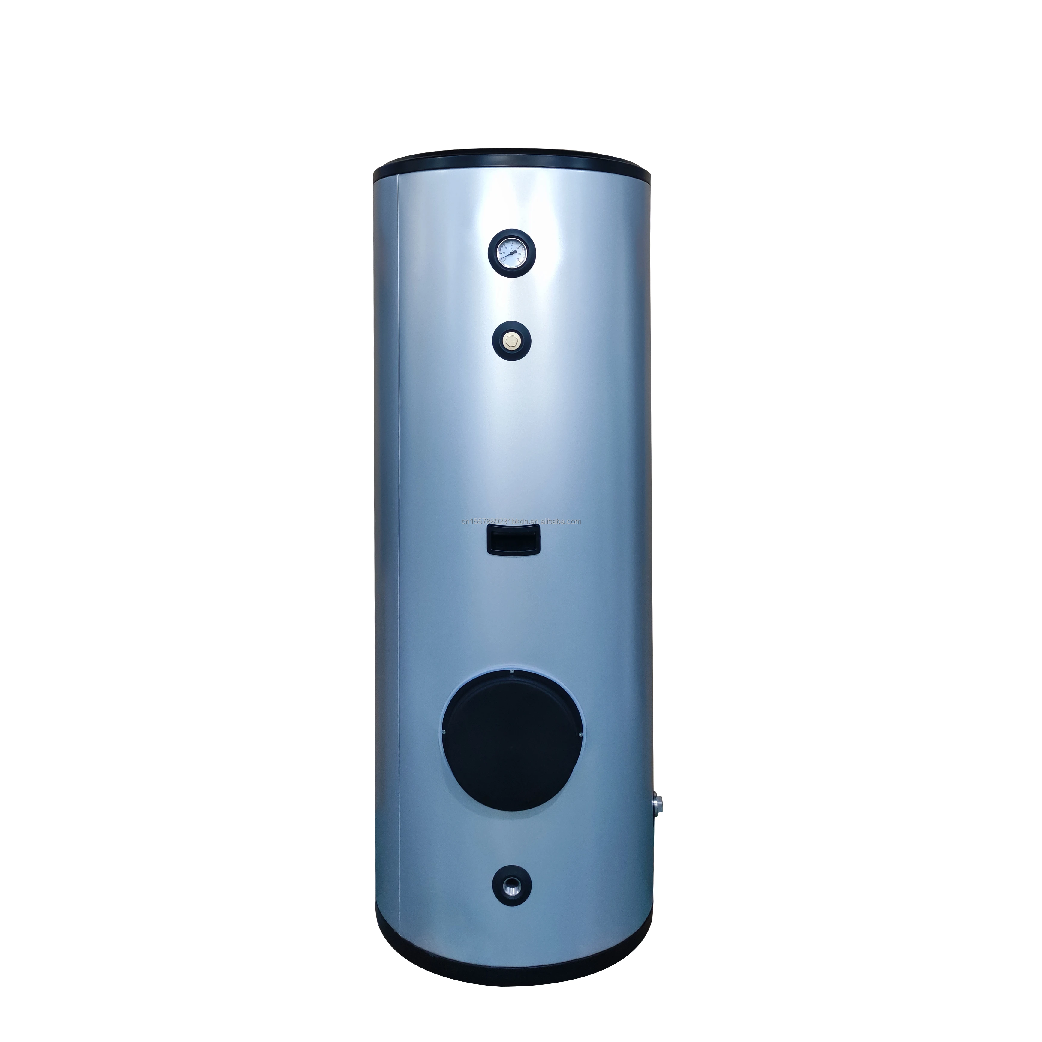 DN150 Clean Falnge Gas Boiler One Coil Hot Water Tank with Two Coil  Heat Pump Buffer Tank and Floor Heating Storage