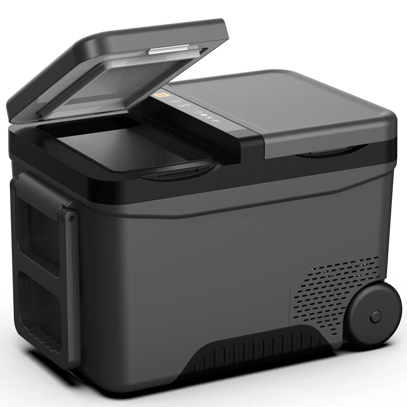 Usb mini freezer car 12v mini refrigerator for car fridge portable mini water cooler car beauty fridge manufacturer