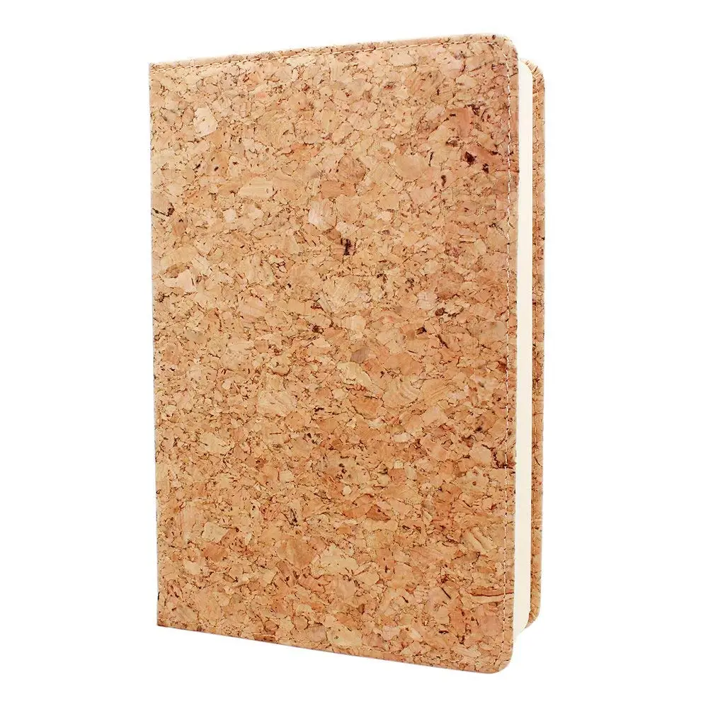Boshiho Eco-friendly Cork Cover Journal office School Notebook Diary Vegan Gift Customize notebook notebooks