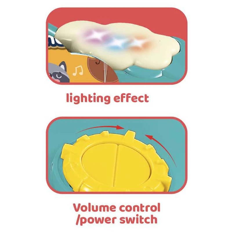 Battery operated plastic keyboard electric piano toy musical Instrument kids piano keyboard musical toy for sale