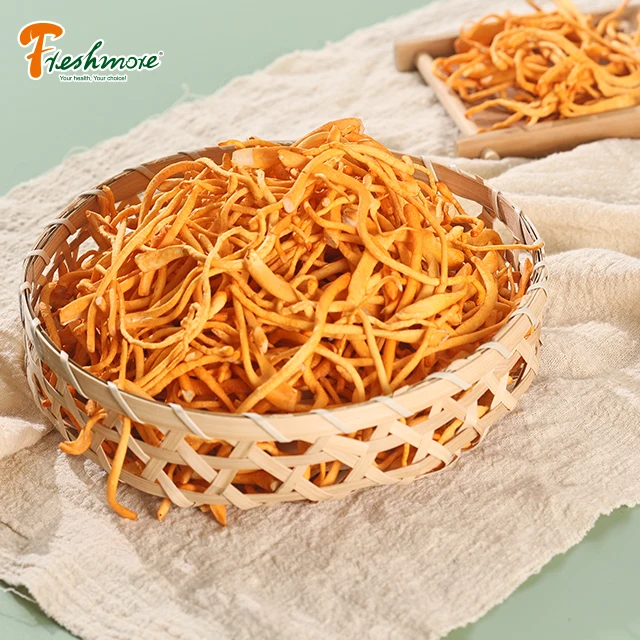 Professional Iried Mushroom Wild Sinensis Cordyceps for wholesales