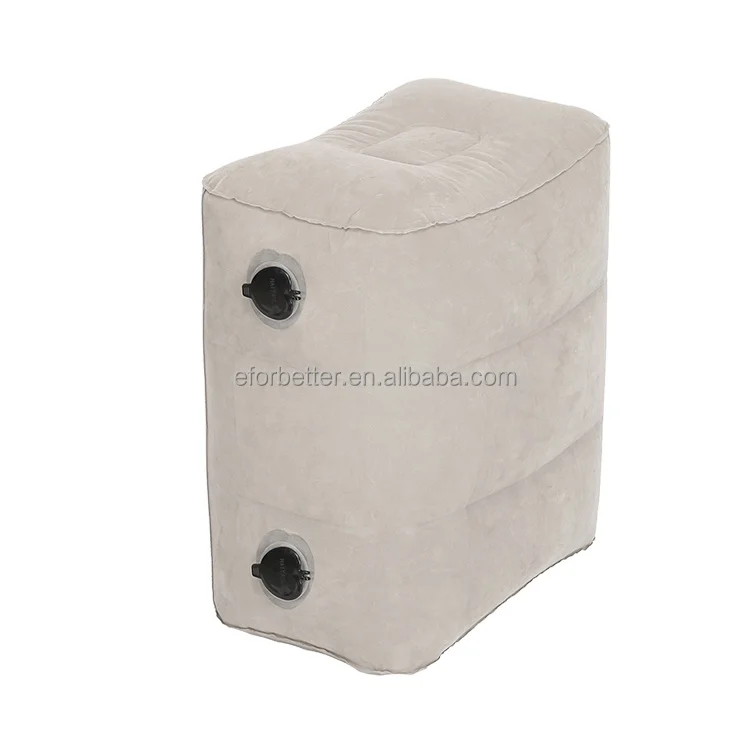 Folding Footrest Inflatable Foot Rest Leg Pillow