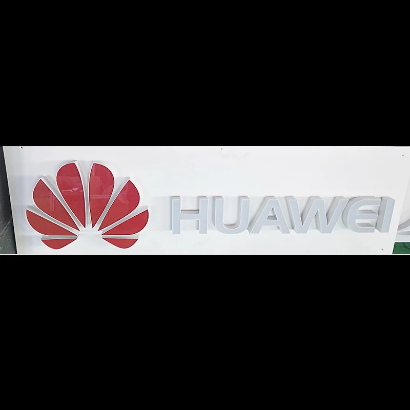 FOG HUAWEI Led Illuminated Advertising Light Electronic Signs Front Lit Signage Outdoor Box Sign Led Light