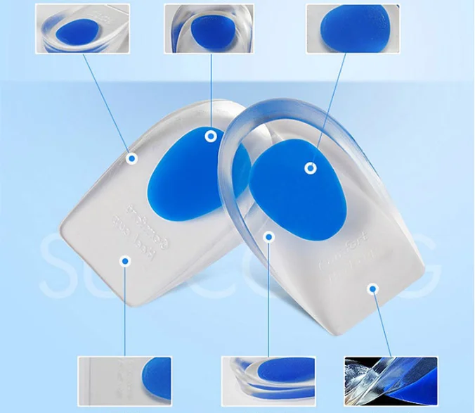 Best Selling Silicone Gel Foot Pad Heel Spur Pads Heel Protector comfortable ladys