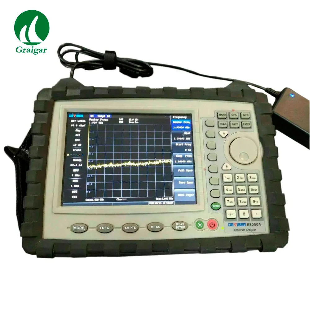 Анализатор спектра Deviser E8000A, диапазон частот 9 кГц-3,0 ГГц