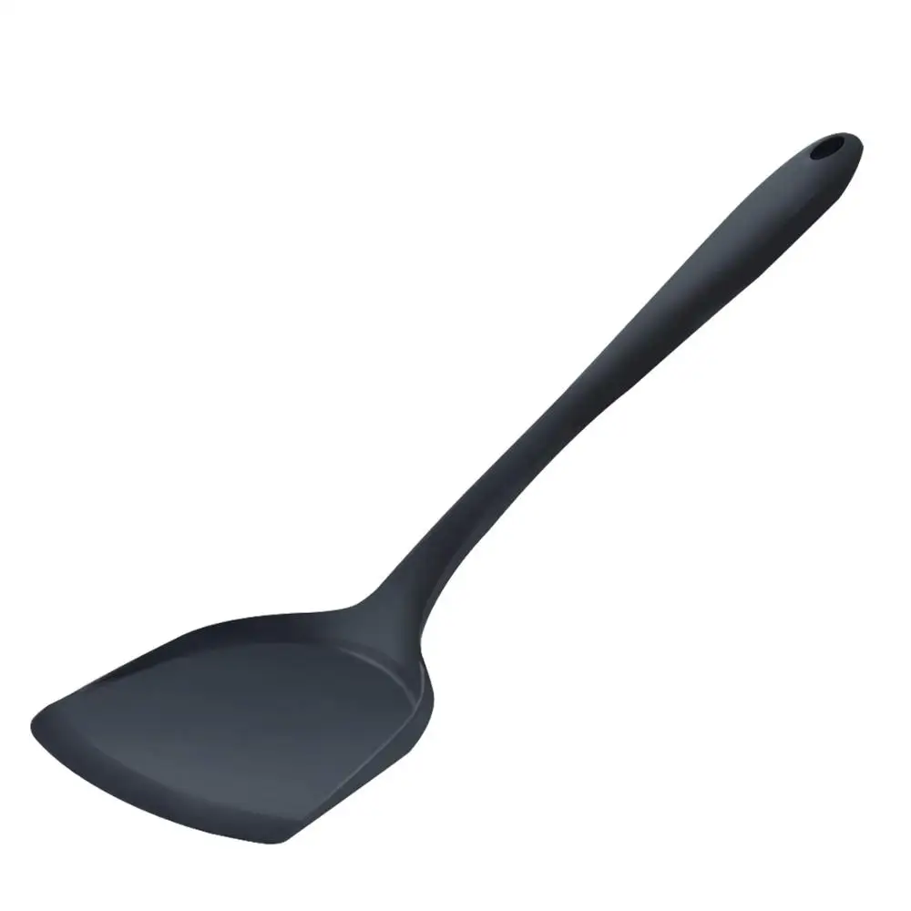 Kitchen Reusable Silicone Long Handle Spatula Versatile Heat Resistant Cooking Baking