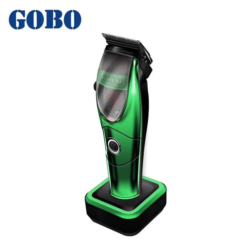 GB-0022 HighSpeed Professional Hair Clipper Microchipped Magnetic Motor 9900 RPM 8W Motor with Charge Stand