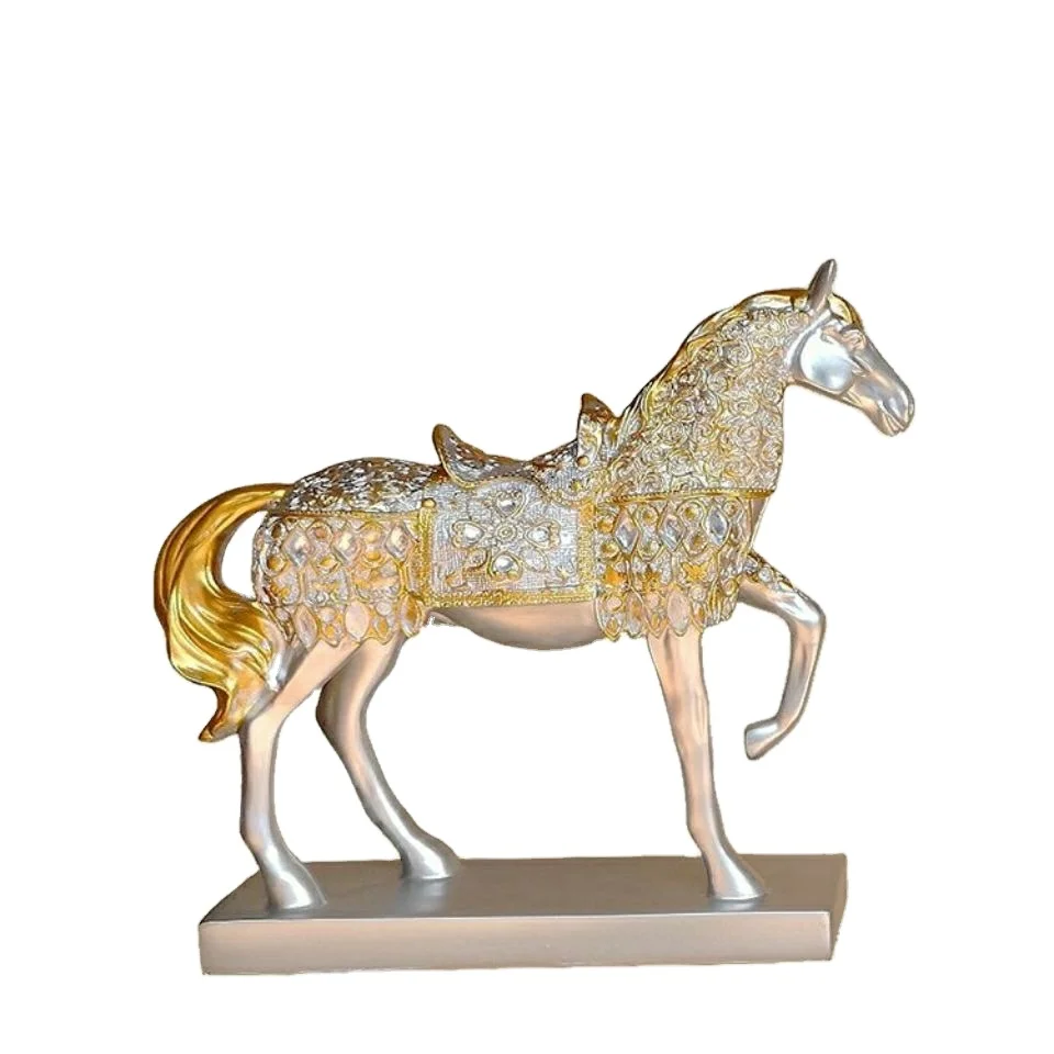 Красная бронза антикварная коллекция лошади Летающая Ласточка бронзовые