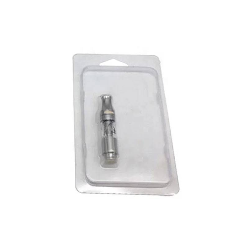 
Personalized Custom Hot Selling 0.5ml/1.0ml Vaporizer Cartridge Plastic Clear Clamshell Packaging 