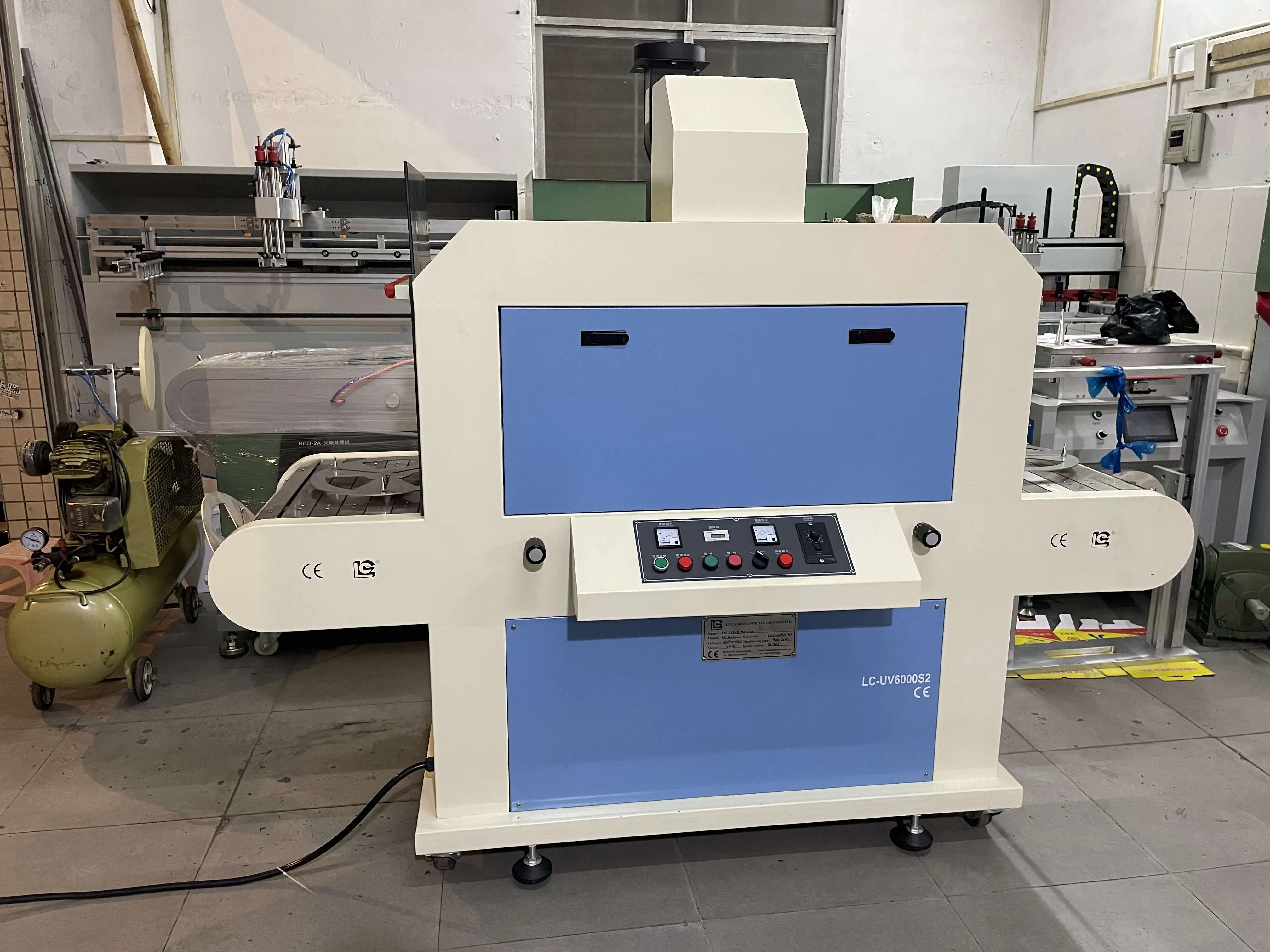 Bucket UV Curing Machinery for Container Drying Semi Automatic PP Bucket UV Curing Machine for Plastic Cup Drying