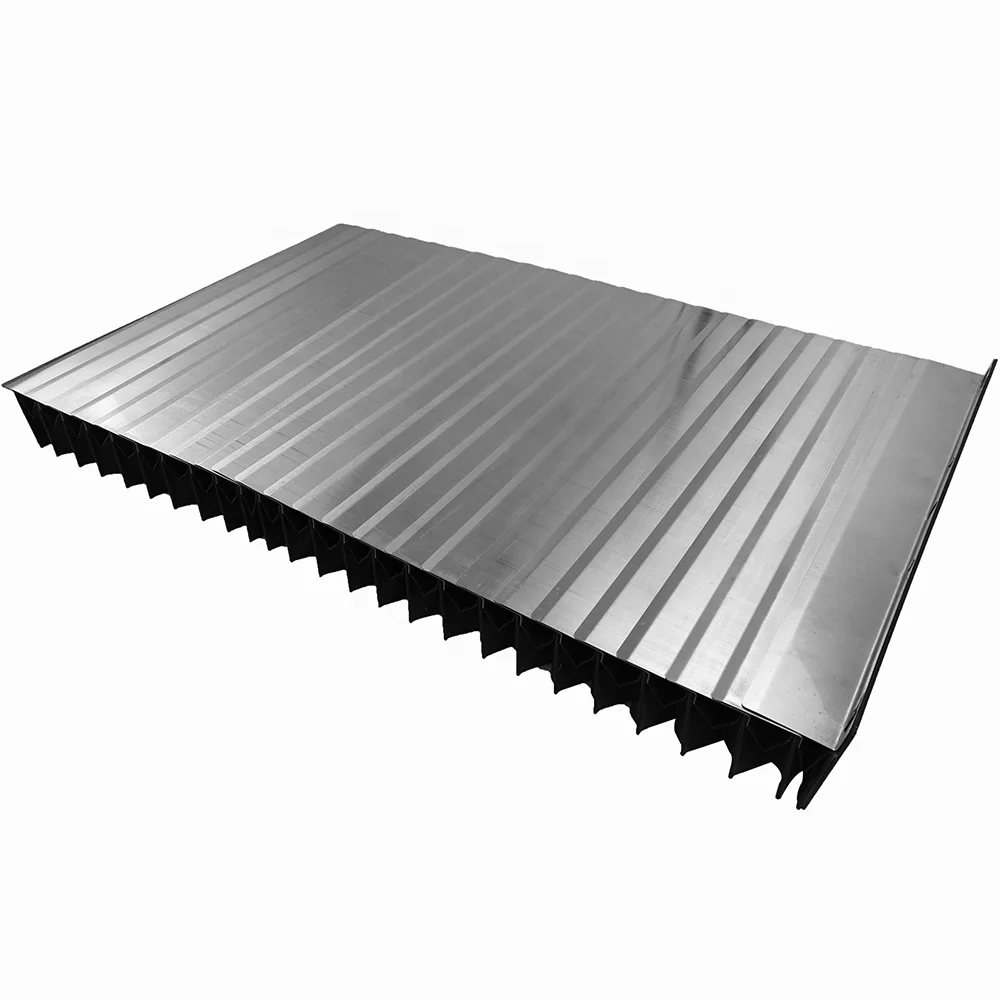 Бронированная Защитная крышка CNC, телескопическая стальная сильфоновая крышка