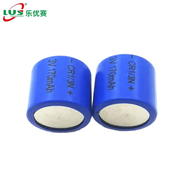 CR11108 lithium battery 3 volt lithium battery 170mah Lithium Manganese Button Cell  CR1/3N CR13N