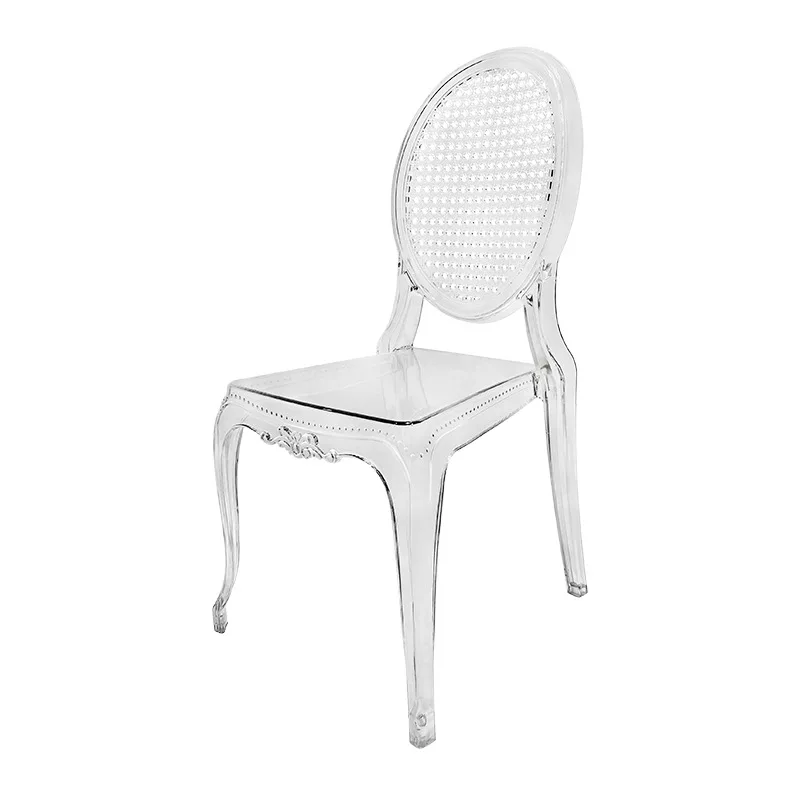 Wholesale Hotel Clear Acrylic Event Chairs Party Dining Sale Plastic Chiavari Chair Crystal Wedding Transparent Chair