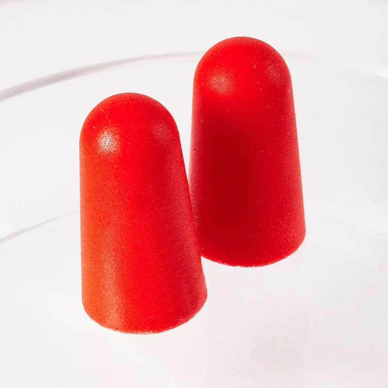 Заводская Прямая продажа звуконепроницаемые многоразовые вкладыши для ушей из пенополиуретана с защитой от шума для сна