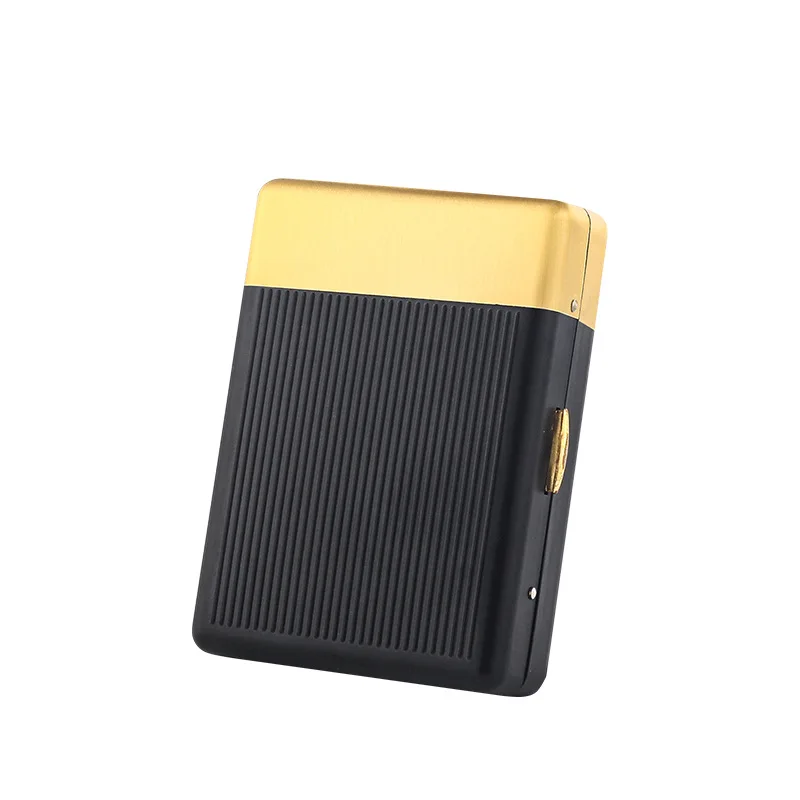 Metal cigarette case Non-slip skin 1cm diameter cigarillo case portable storage box