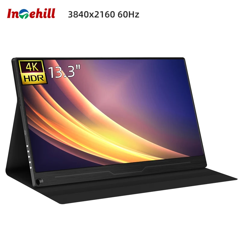 13.3 inch small full hd monitor for pc used cheap monitor 4k with thunderbolt 3 interface